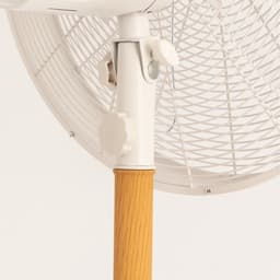 CREATE - Retro stijl 50 W draaiende staande ventilator - AIR STAND WOOD — thumbnail 2