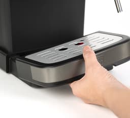 espressomachine 20 bar RVS brons - black+decker - bxco850e — thumbnail 4