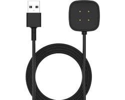 Voor Fitbit Versa 3 / Fitbit Sense Smart Watch Draagbare magnetische houder Oplader USB-oplaadkabel, lengte: 1m