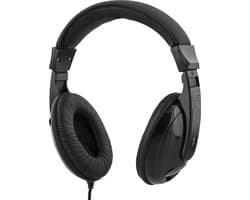 Deltaco HL-51 Stereo Koptelefoon - Over-Ear - Bedraad - 1x 3.5mm - Zwart