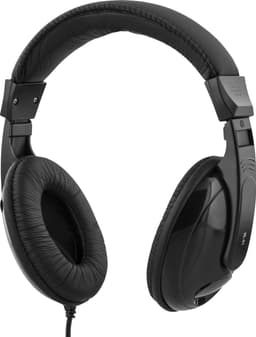 Deltaco HL-51 Stereo Koptelefoon - Over-Ear - Bedraad - 1x 3.5mm - Zwart — thumbnail 1