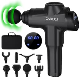 Handmassageapparaat tot 9600 RPM, met 8 massagekoppen en 32 snelheden voor de nek — thumbnail 1