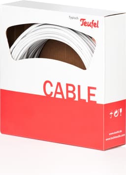 Teufel luidsprekerkabel 2.5mm² - luidsprekerkabel 2 x 2 -5 mm² 30m - wit — thumbnail 2