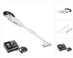 Makita DCL 180 RM1 W accu stofzuiger 18 V wit + 1x accu 4.0 Ah + lader