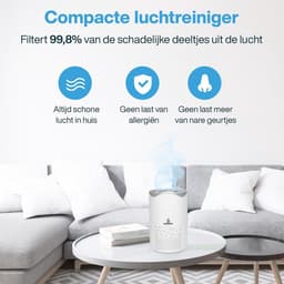 Luchtreiniger met Ionisator – Air Purifier met HEPA Filter – Clean Air – Luchtzuiveraar met UV – Incl. Extra Luchtfilterset — thumbnail 5