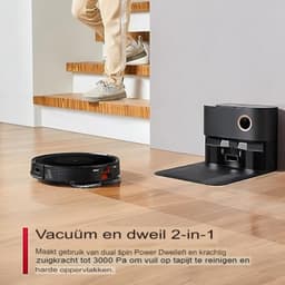 Robotstofzuiger Huisdieren - Robotstofzuiger Hondeharen - Robotstofzuiger Met Leegstaion — thumbnail 5