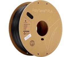 Polymaker PolyTerra PLA Zwart (Houtskool)