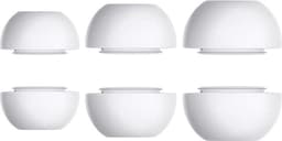Ibley ComfortFit Siliconen oortips voor Apple AirPods Pro (1e generatie) wit - Siliconen Earplug - S/M/L formaat - 3 paar - 3 maten — thumbnail 1