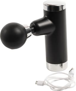 Mini Massage Gun - 4 Hoofden & 6 Instellingen - Mini Massagegun - Zwart — thumbnail 3