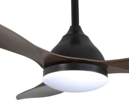 CristalRecord - Plafondventilator Stel Ø 120 cm hout zwart — thumbnail 3