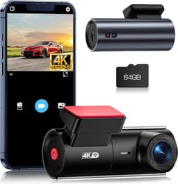 Mini Dashcam - 4K - Zekerheid bij Botsingen - G-sensor voor Parkeerwacht - Met QR code voor App — thumbnail 1