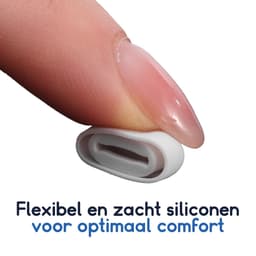 Ibley ComfortFit Siliconen tips voor Samsung Galaxy buds pro wit - Siliconen Earplug - S/M/L formaat - 3 paar - 3 maten — thumbnail 5