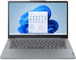 Lenovo IdeaPad Slim 3 14IAN8 - Laptop - 14" - 1920 x 1080 Full HD - Intel Core i3-N305 - 8 GB DDR5 - 128 GB SSD - Intel UHD Graphics - Windows 11 Home - Wi-Fi 6 - Qwerty - Grijs