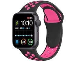 Royal Supplies RF-93 - Smartwatch - Smartwatch Dames - Smartwatch Heren- Screenprotector-2026- Roos/zwart