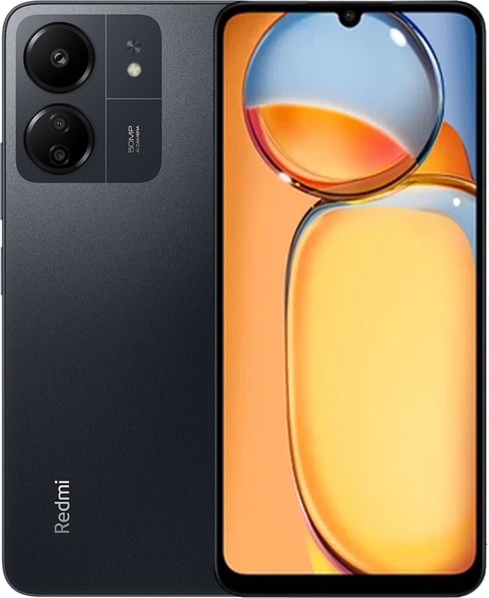 Xiaomi Redmi 13C 4GB - 8GB/256GB - Midnight Zwart — afbeelding 1