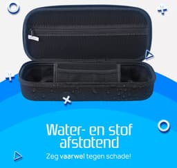 K&G Luxe Case Geschikt voor Playstation Portal / PS5 - Hard Case - Beschermhoes - Zwart — thumbnail 3