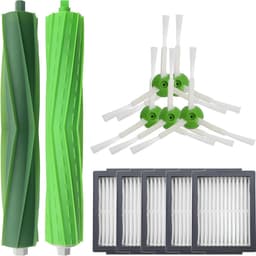 Vervangingsset - Geschikt voor iRobot Roomba I7+ E5 E6 i7, E5, E6, E7 – Borstel Kit – HEPA Filter – 9delige set – Onderhoudsset – Zijborstel - Stofzuiger Vervangingsset — thumbnail 1