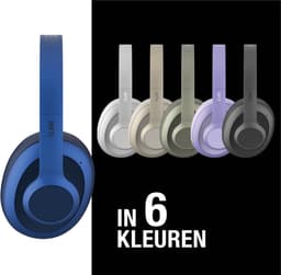 Fresh 'n Rebel Clam Blaze – Draadloze Bluetooth Koptelefoon – 80 uur Speelduur – Met volume wiel - True Blue — thumbnail 4