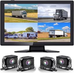 ZenXstore Voertuig gemonteerde alles-in-één machine met intelligente panoramische bewakingscamera en scherm ultime geschikt voor kampeerwagens, trucks, klepwagens en nog meer grote wagens — thumbnail 1