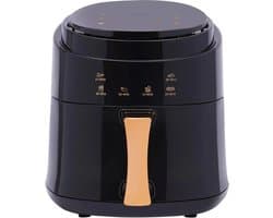 Cheffinger Cf-Afry8: Digitale Led-Luchtfriteuse Van 1400W - 8L Zwart Airfryer