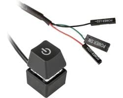 Kolink KL-EXPWR Externe power-knop Zwart