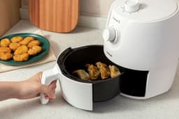 Linsar - Mini Airfryer - heteluchtfriteuse Met timer, temperatuurregeling en automatische uitschakeling - 1200 watt — thumbnail 4