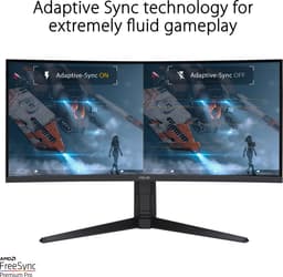 ASUS TUF Gaming VG34VQL3A - WQHD Ultrawide Gaming Monitor - 180hz - USB-hub - 34 Inch — thumbnail 6