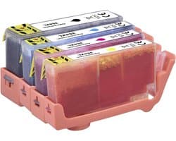 Renkforce Inktcartridge vervangt HP 364XL, N9J74AE, CN684AE, CB323EE, CB324EE, CB325EE Compatibel Zwart, Cyaan, Magenta