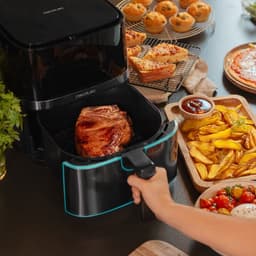 Cecotec Cecofry Full Inox 5500 Pro - Heteluchtfriteuse - Zwart, Antraciet — thumbnail 8