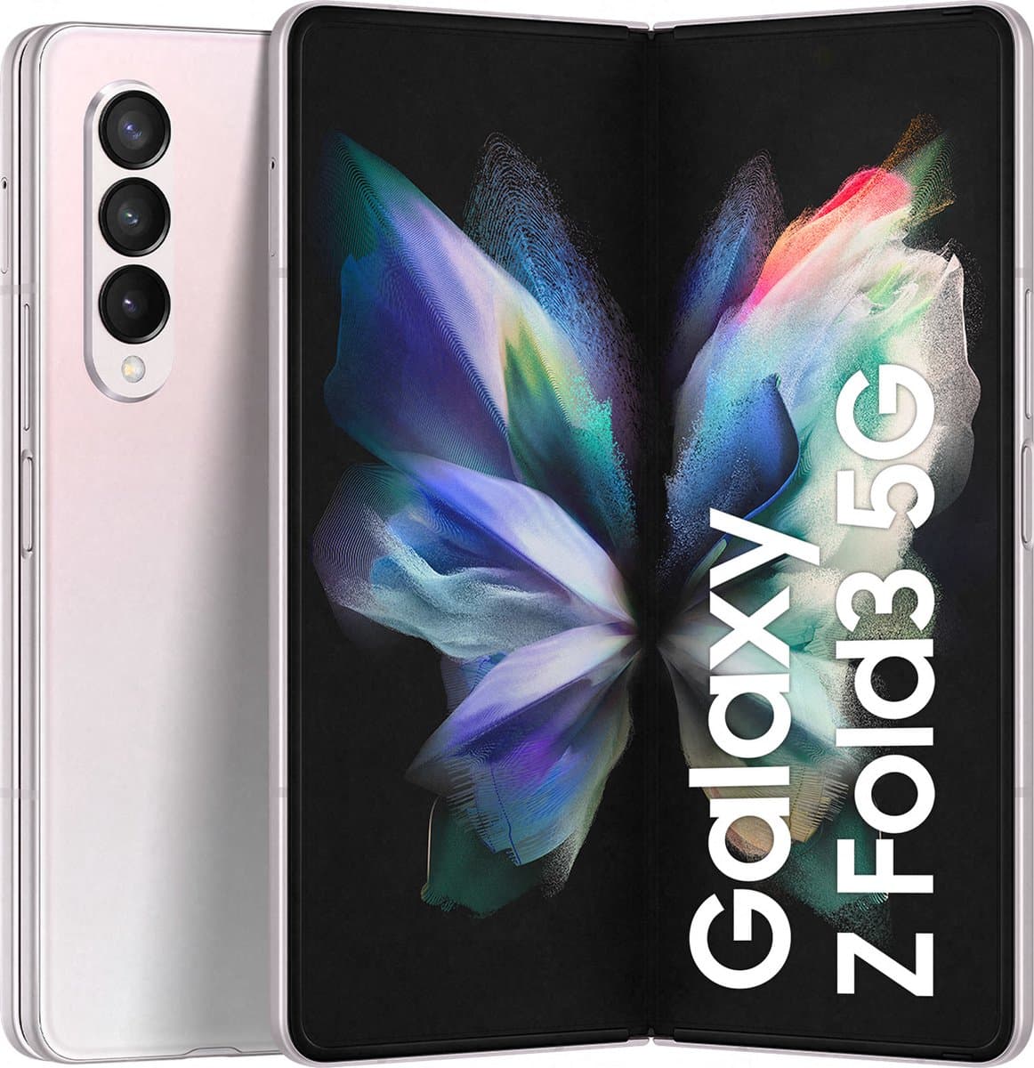 Samsung Galaxy Z Fold3 5G 19,3 cm (7.6') Dual SIM Android 11 USB Type-C 12 GB 256 GB 4400 mAh Zilver — afbeelding 1