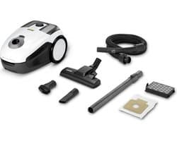 Kärcher VC 2 Stofzuiger - 700 W - Actieradius 7.5 m - 76 dB(A) - HEPA - Vliesfilterzak - Diverse accessoires