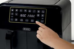 Ariete 4623 - Dubbele Airfryer XXL - Twee Kookvakken - 8 Liter - 1700 Watt - Dual Zone Technologie - 8 automatische programma's — thumbnail 3
