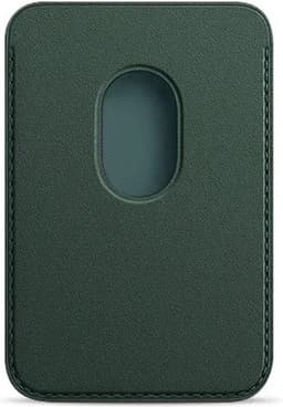 Waeyz - Magnetische Kaarthouder Geschikt Voor iPhone 12/13/14/15/16/17 Pasjeshouder Compatible voor Magsafe - Magnetische Card Holder Portemonnee - Donker Groen — thumbnail 2