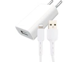 Phreeze 5W Oplaadsetje met 1 Meter USB Kabel - Geschikt voor iPhone 6,7,8 (Plus)