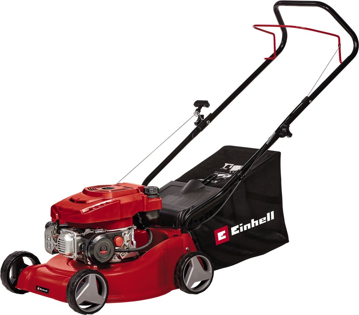 Einhell Benzine Grasmaaier GC-PM 40/2 - 132 cm³ - 2 kW - 4-takt - Maaibreedte: 40 cm - Aanbevolen gazonoppervlakte: tot 800 m² - 45 L opvangbak - Maaihoogte: 25-60 mm — afbeelding 1