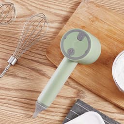 Mini Elektrische Handmixer - 2in1 - USB Oplaadbare Staafmixer - Draadloos & Waterdicht - Eenvoudig Schoon te Maken - 300ml — thumbnail 2
