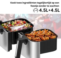 ApexArte® Dubbele Airfryer — thumbnail 5