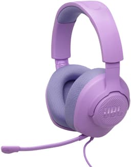 JBL Quantum 100 M2 - Bedrade Gaming Headset - Over-ear Koptelefoon met Afneembare Microfoon - 3.5 mm Jack - Voor PC, PlayStation, Xbox & Switch - Paars — thumbnail 4