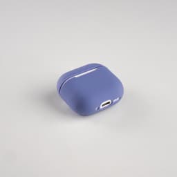 Hoesje in het Lavendel geschikt voor Apple AirPods 4 - TCH - Beschermhoes - Siliconen - Case - Soft case — thumbnail 4