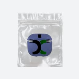Hoesje in het Lavendel geschikt voor Apple AirPods 4 - TCH - Beschermhoes - Siliconen - Case - Soft case — thumbnail 5