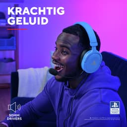 Trust GXT 498B Forta - Gaming Headset - Bedraad - Official Licensed voor PS5 - 50mm drivers - Over-ear - Blauw — thumbnail 4