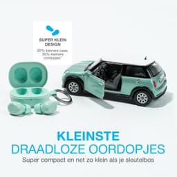 JLAB JBuds Mini In-ear Draadloze oordopjes Met Noise-cancelling Groen — thumbnail 2