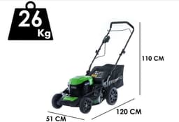 Accu elektrische grasmaaier Greenworks G48LM46 48V - 46 cm - Accu 8/4Ah — thumbnail 2