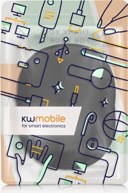 kwmobile hoes geschikt voor JBL Tune 600 / 500BT / 510BT / 450 - 21,5 x 16 cm - Beschermhoes voor headset in zwart - Van neopreen — thumbnail 5