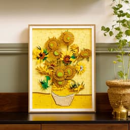 Lego Art 31215 Vincent Van Gogh – Zonnebloemen Bouwstenen — thumbnail 5