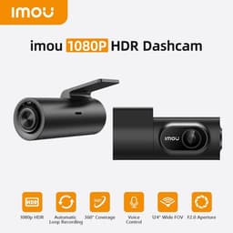 IMOU Dashcam T200 HD 1080P 1CH Auto Recorder met Continue Voeding (64gb) Zwart — thumbnail 4
