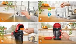 Capsule Koffiemachine BOSCH TAS113E Zwart rouge 1400 W 700 ml — thumbnail 3
