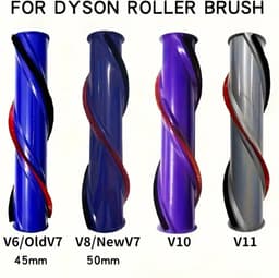 Vervangende Opzetborstel Geschikt voor Dyson V10 – Carbonvezel Rollerborstel – Compatibel met Dyson V10 Draadloze Stofzuiger – Accessoire voor Effectieve Schoonmaak — thumbnail 3