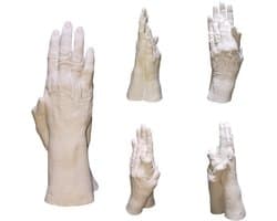 Handenbeeld | Handafdruk | Gipsafdruk | GipsHanden | Hand | 3D | Compleet Pakket bestaat uit 200 gram Casting Mix Poeder & 500gram Gips | Bodycasting | Extensso® | Gipsafdruk | Alginaat | Een herinnering | Hobby Pakket | Bodycasting | Handbeeld