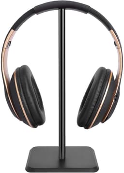 Headset Stand - Premium Koptelefoon Houder - Headset Hanger - Koptelefoon houder - Hoofdtelefoon houder - Headphone Stand - Zwart - voor alle hoofdtelefoonmaten - standaard voor hoofdtelefoon - voor gaming headsets — thumbnail 5